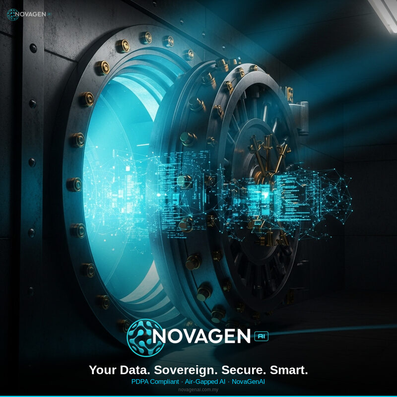 Secure vault representing enterprise-grade AI infrastructure protection